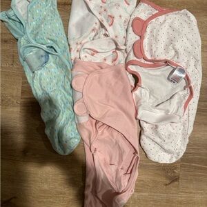 Velcro Swaddles 0-3 Mo Set of 4